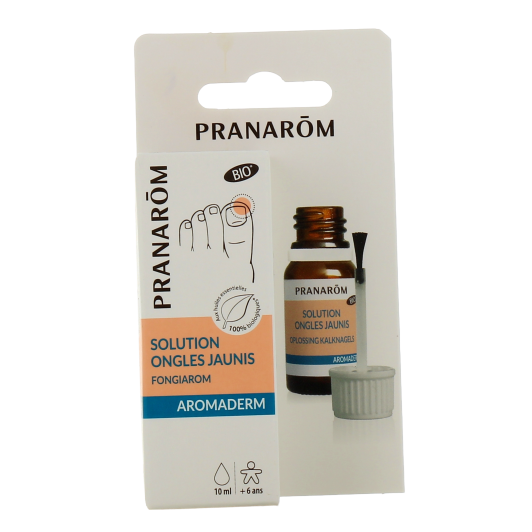Lotion ongles jaunes Aromaderm Pranarom