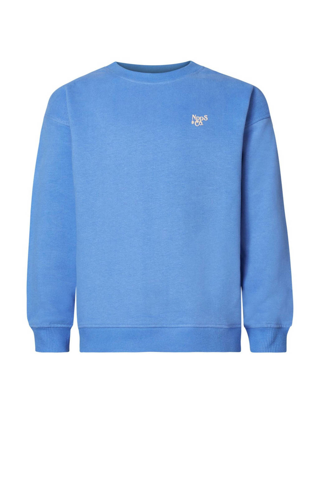 Noppies sweater Nancun van katoen felblauw
