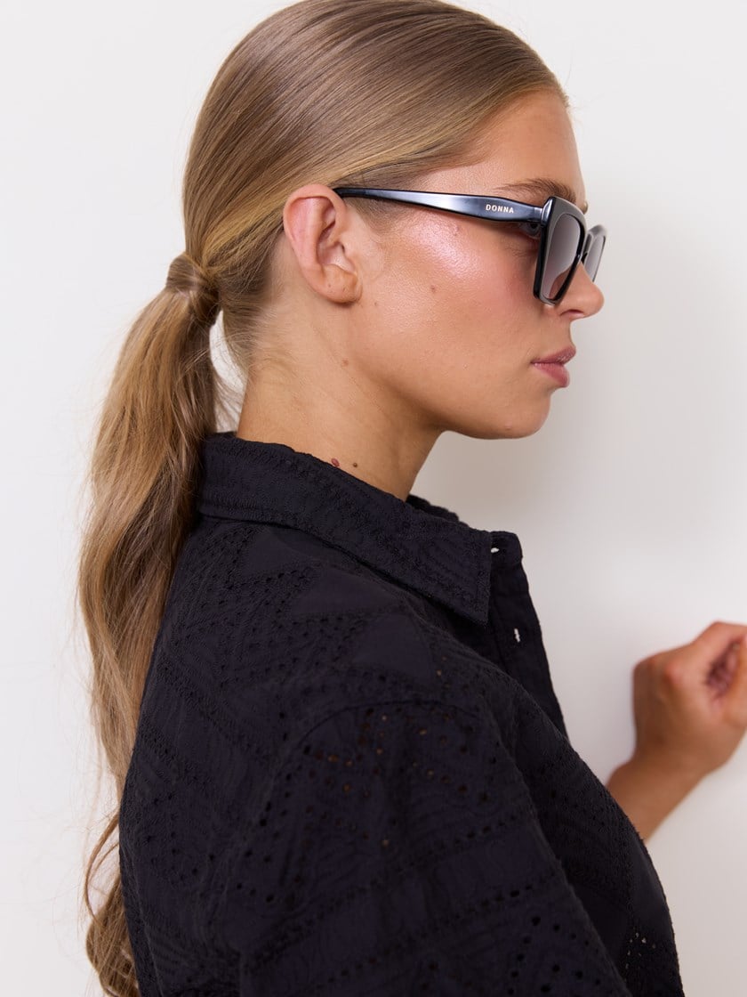 Dina Solbriller Black