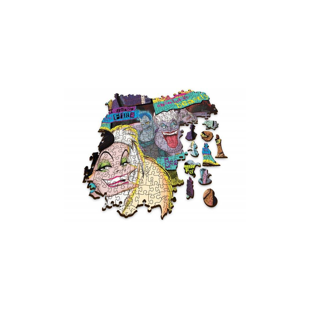 Puzzle en Bois -   Vilains - 1000 Pièces - Occasion