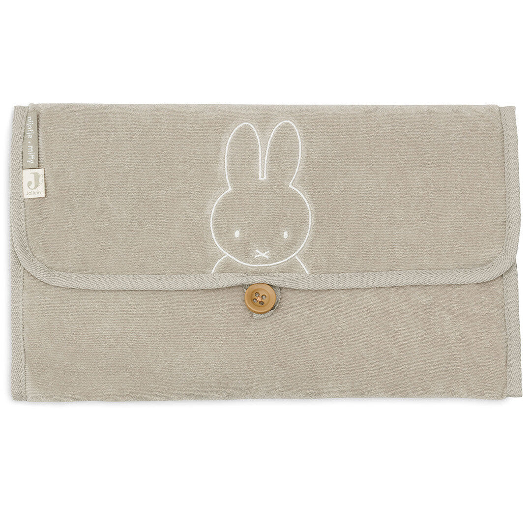 Jollein verschoonmat badstof miffy - olive green