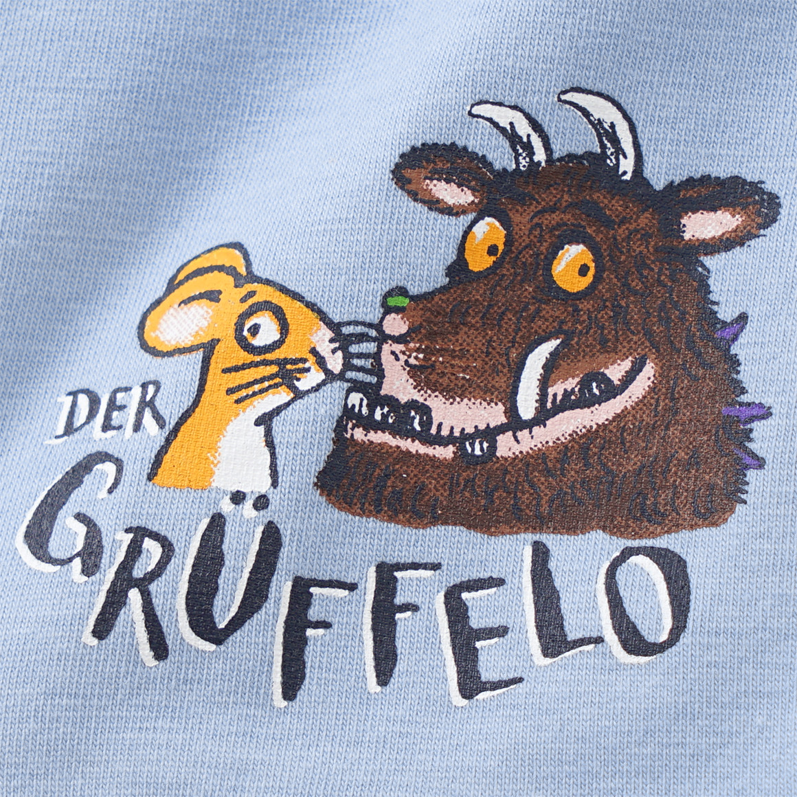 Topomini 3 Der Grüffelo Boxer in verschiedenen Dessins hellblau / dunkelblau