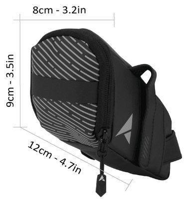 Sacoche de Selle Altura Nightvision Road 0.6L Noir - M