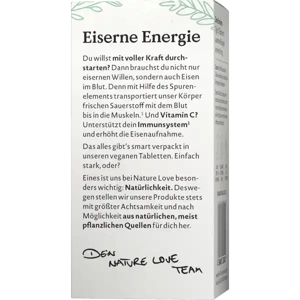 Eisen & Vitamin C Tabletten