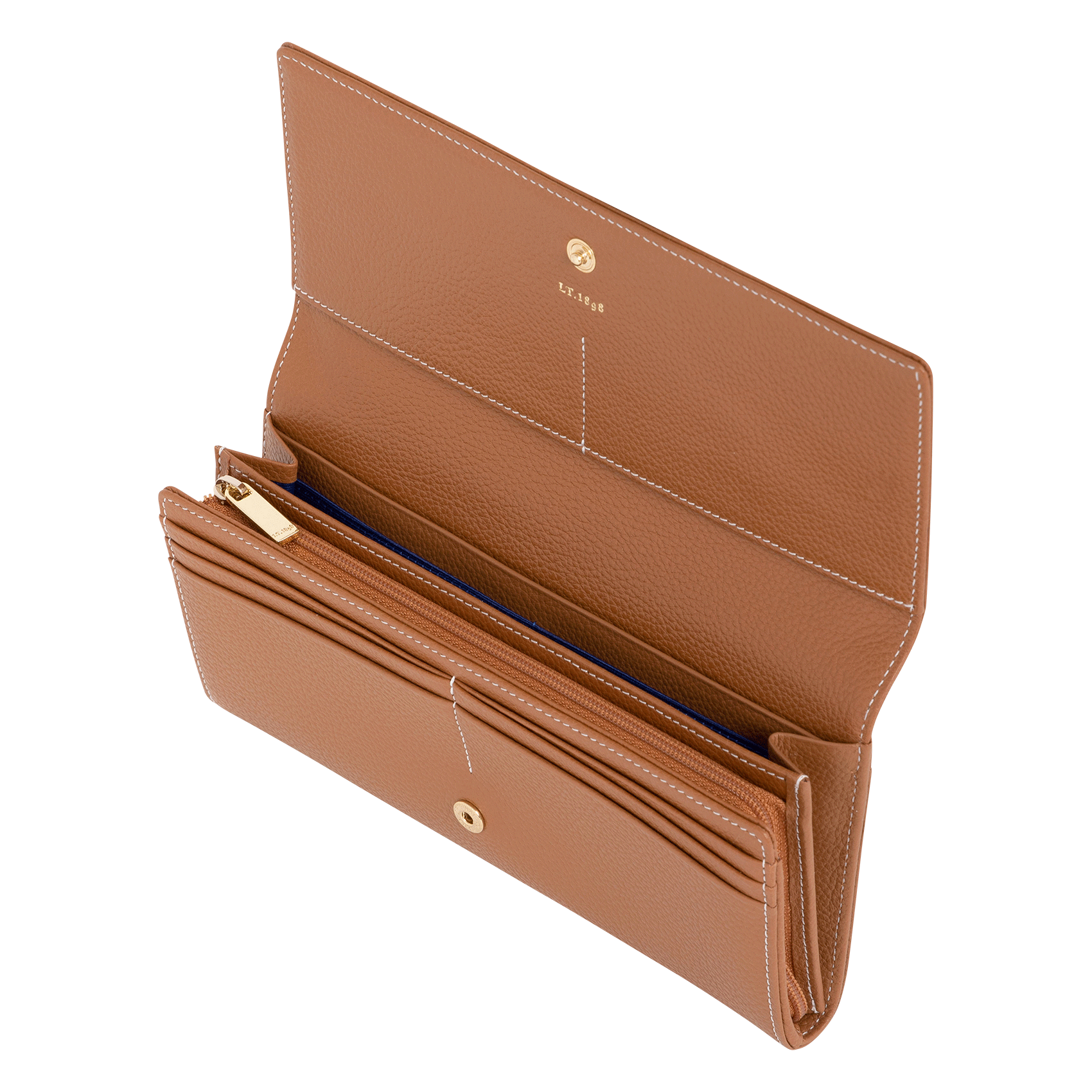 EMILIE - Portefeuilles en cuir| Marron