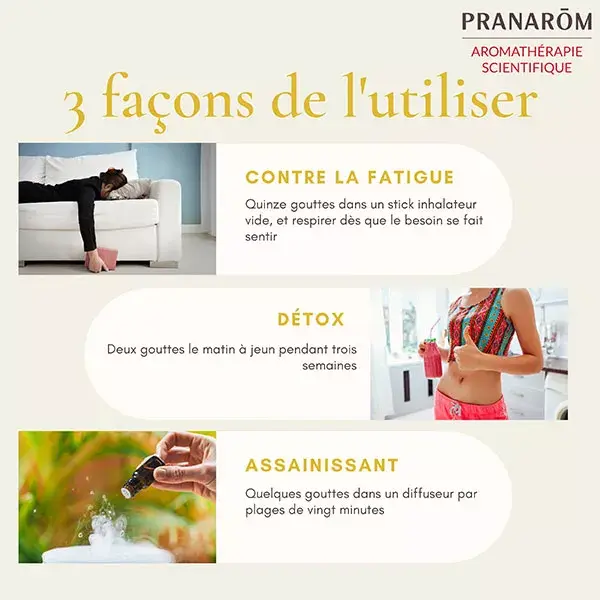 Óleo Essencial de Limão Orgânico Pranarom 10ml