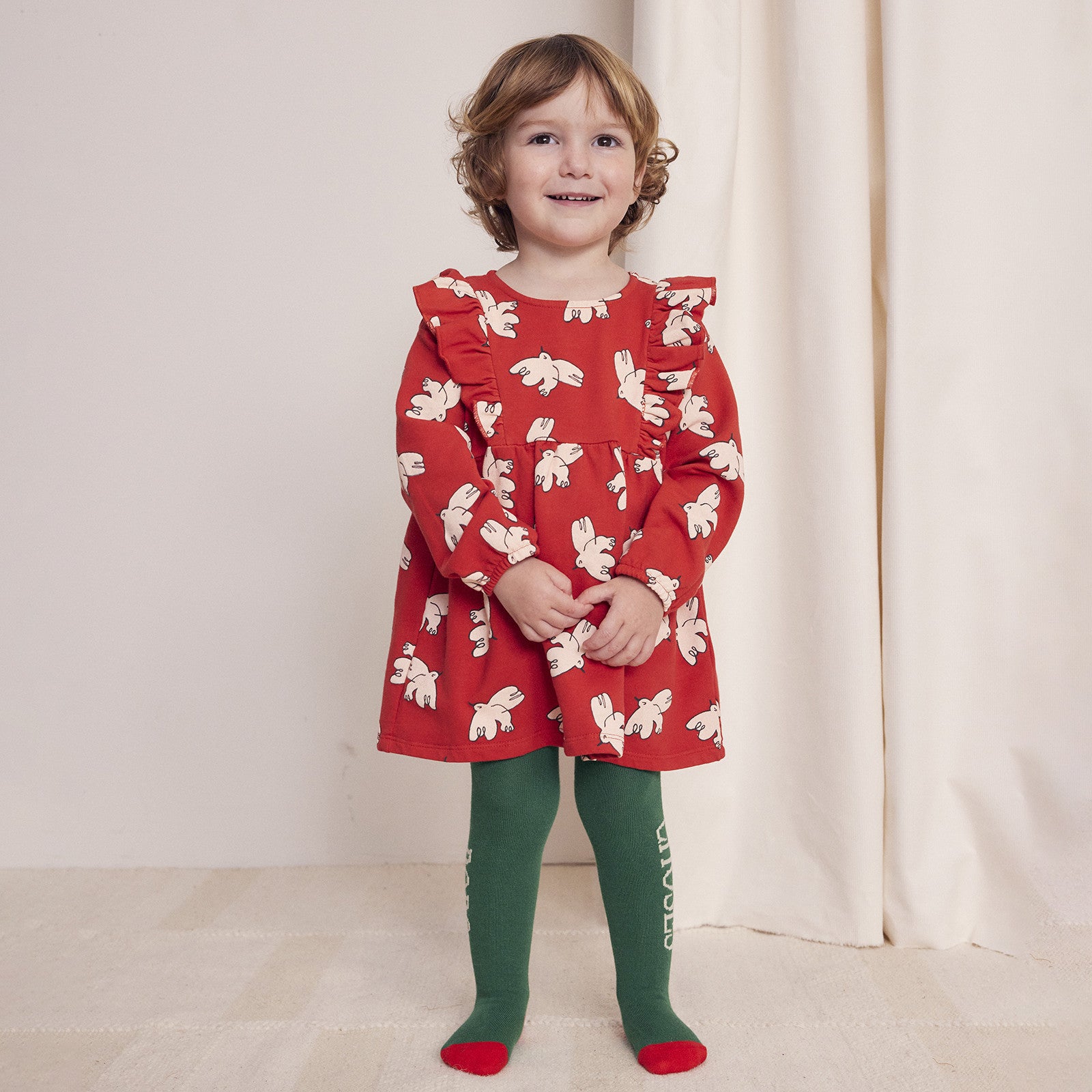 Baby Strumpfhosen Dark Green