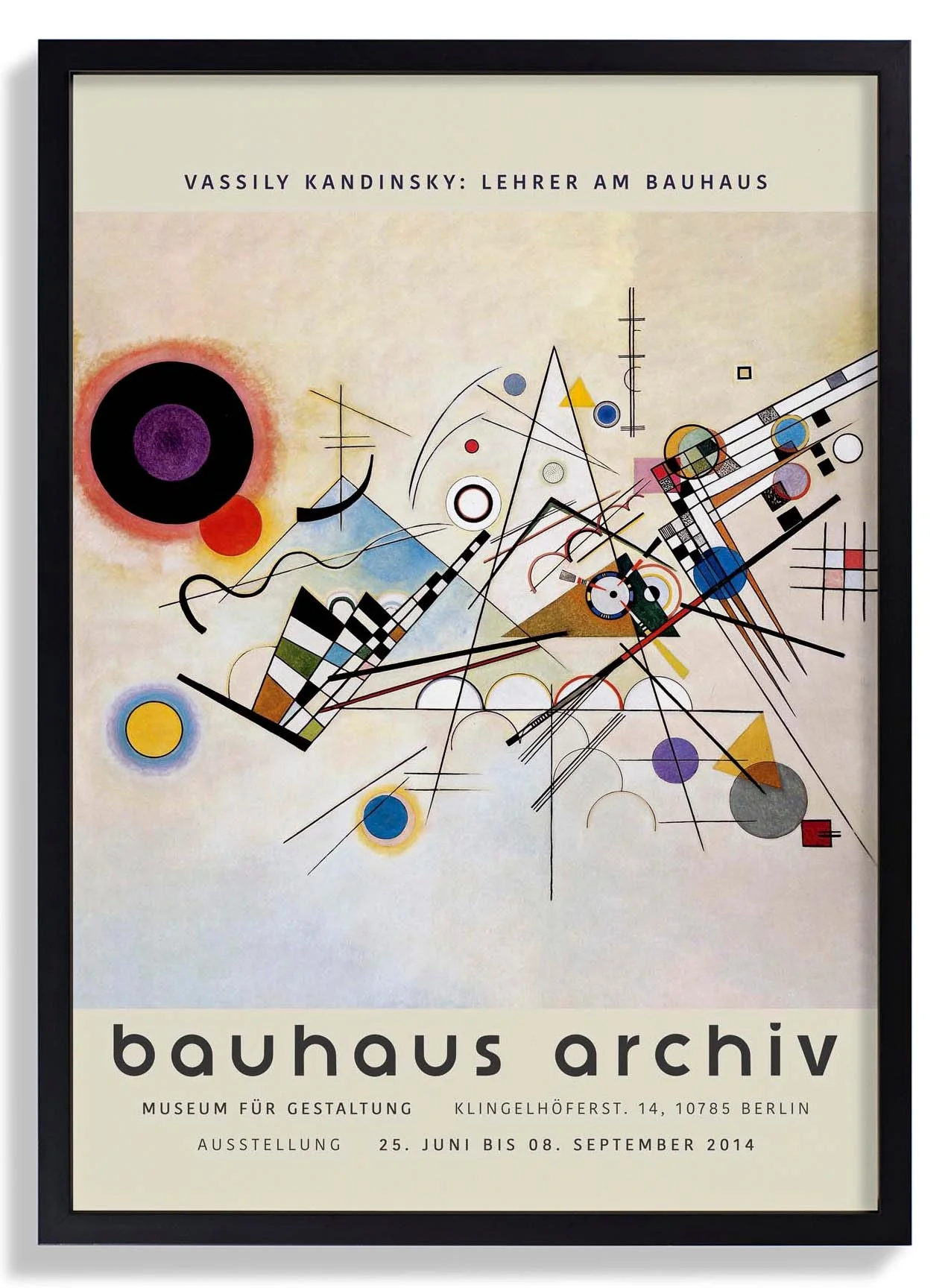 Komposition VIII von Wassily Kandinsky Ausstellung