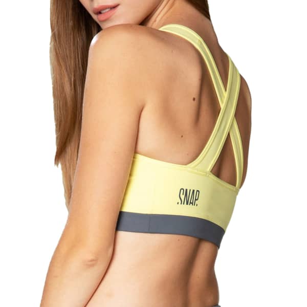 Brassière SNAP W CROSSED BRA YELLOW