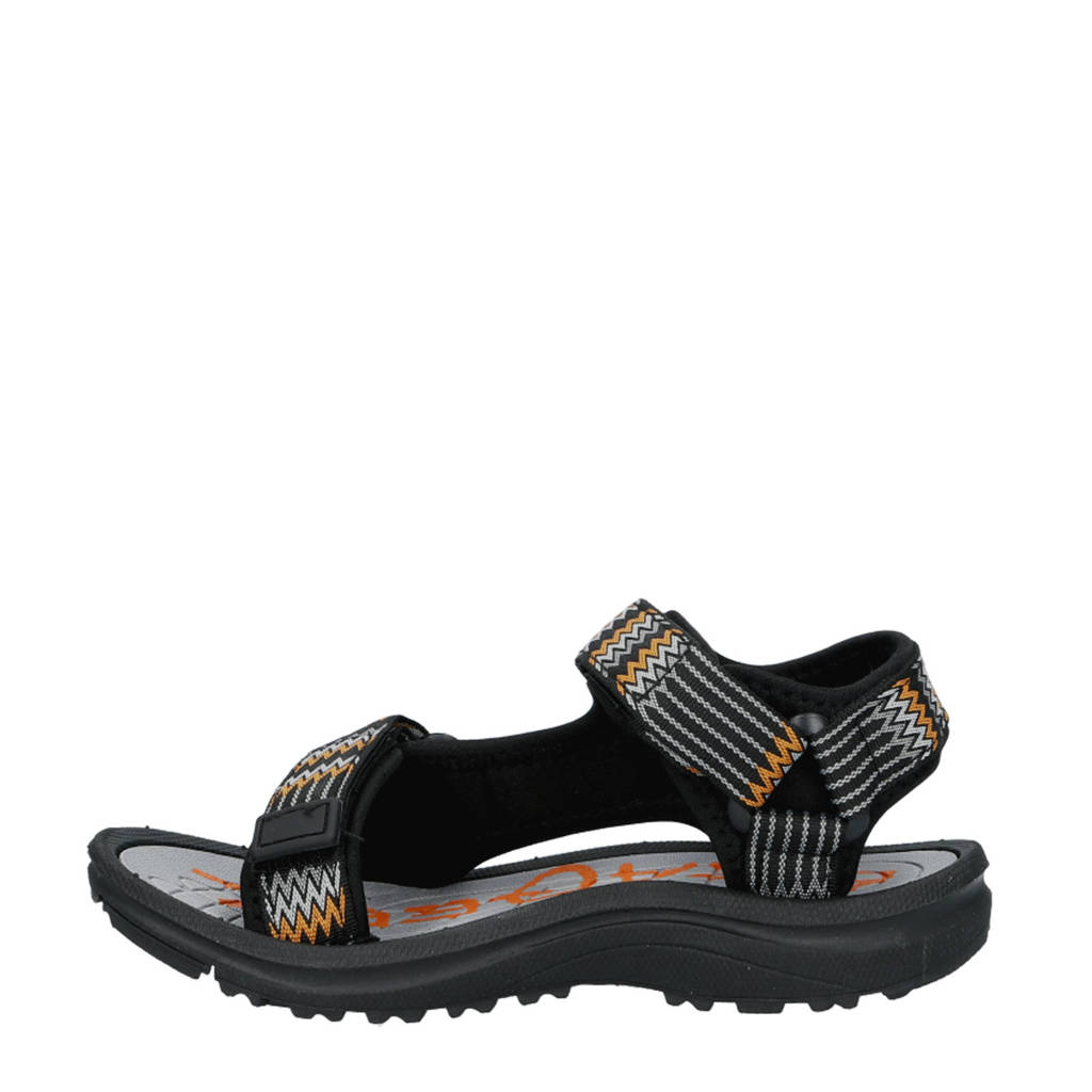 Braqeez sandalen zwart