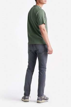 King Essentials The Shawn T-Shirt Olijfgroen KM111010002-G025T kopen
