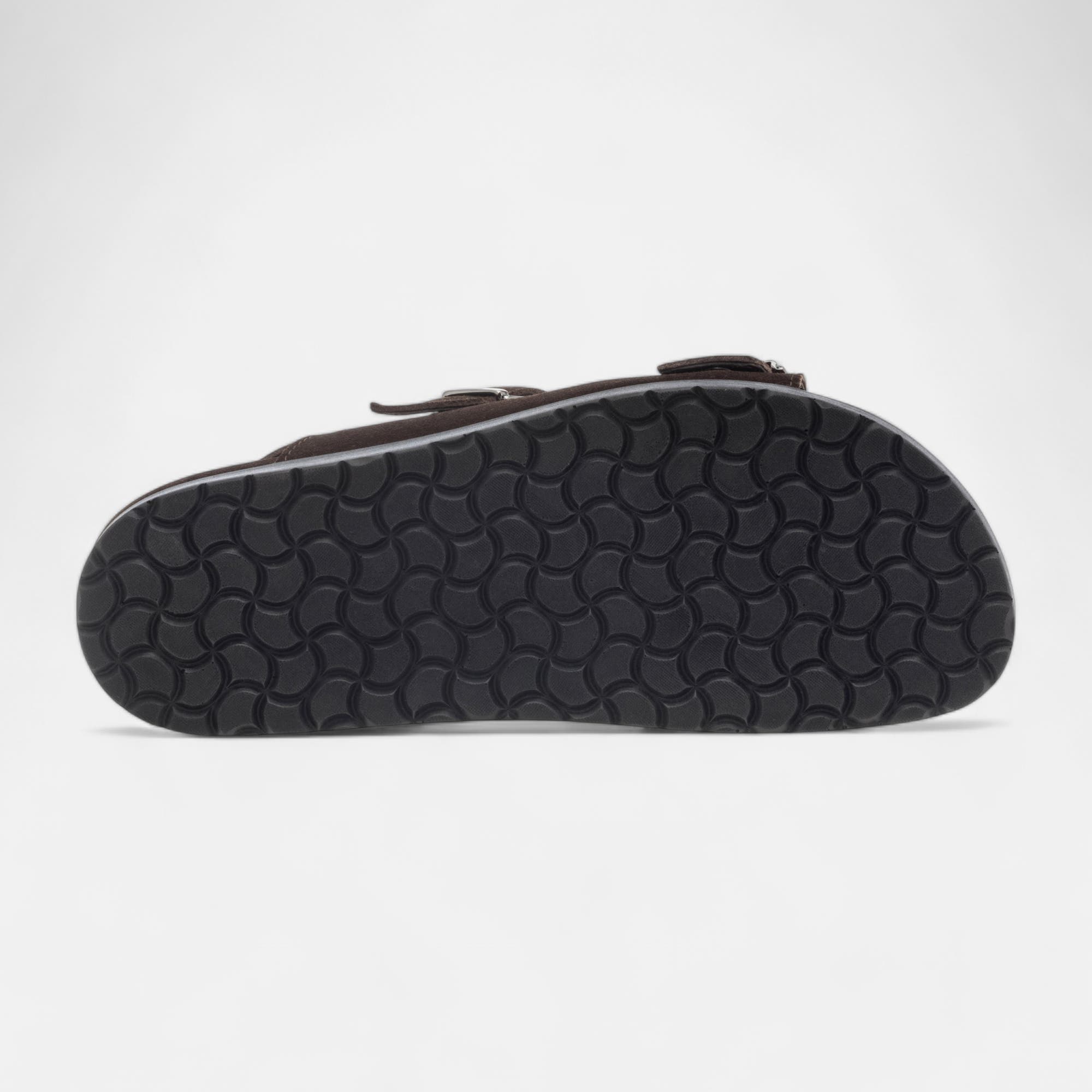Sandales Homme en cuir marron