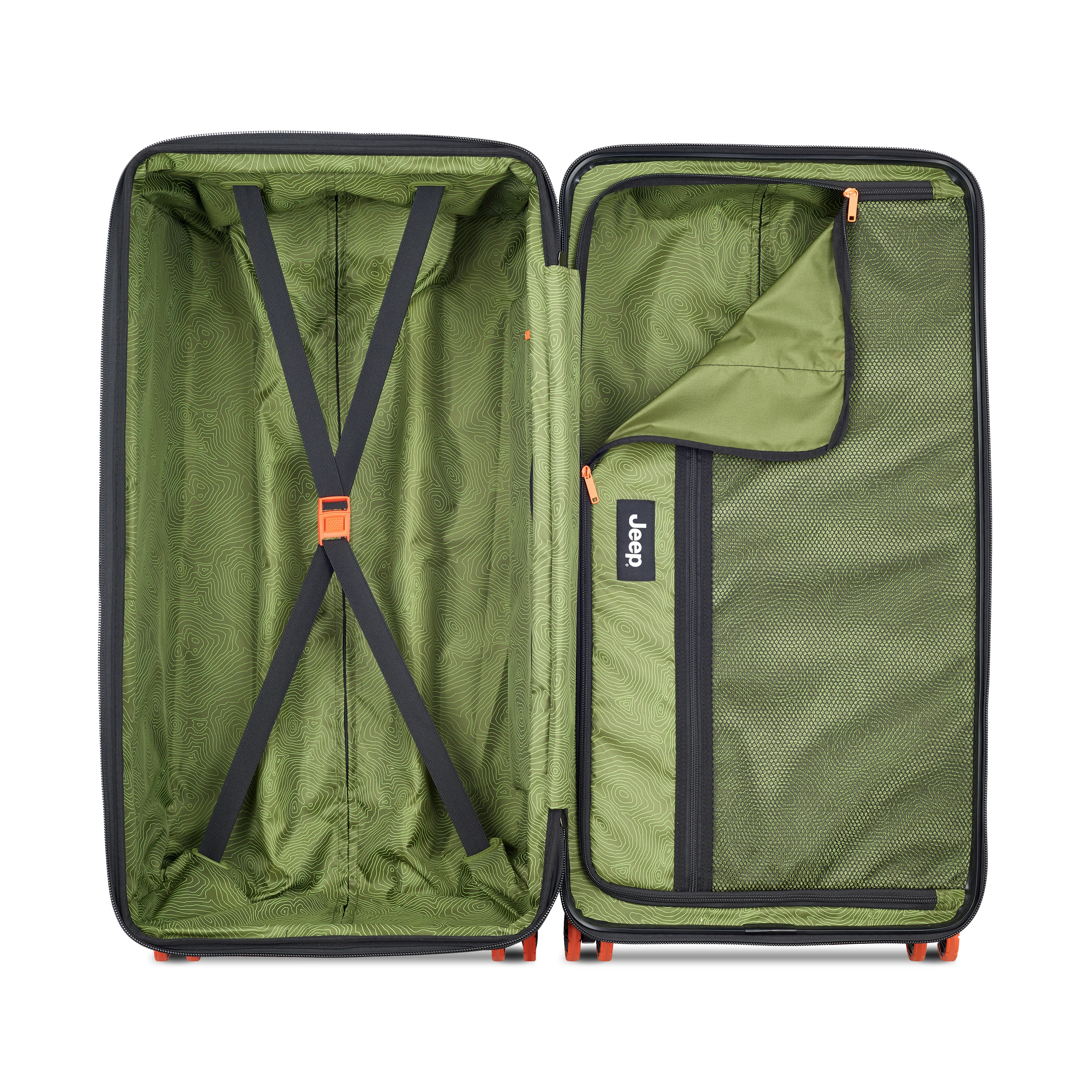 JH002B - Valise soute rigide | Vert