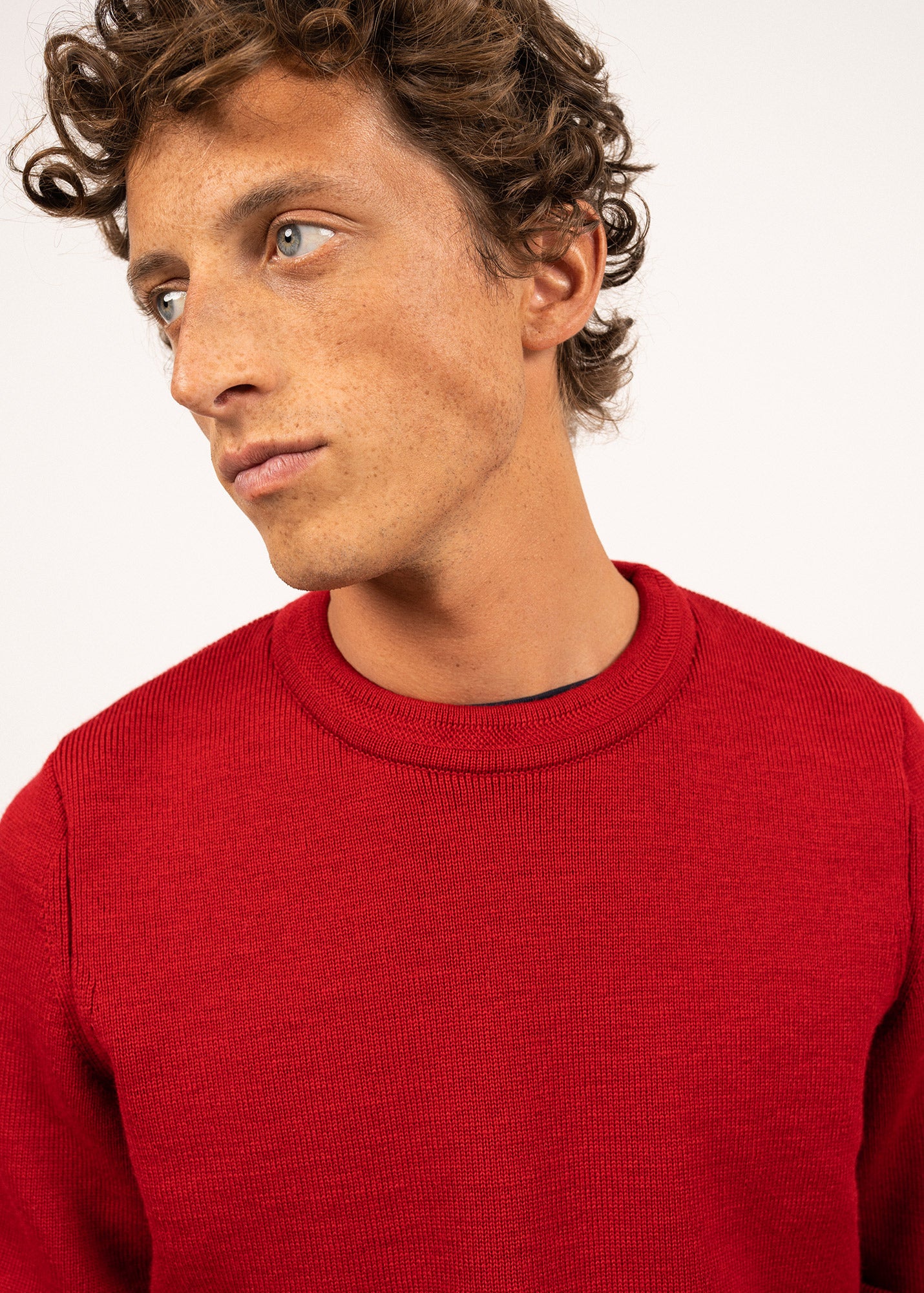 Pull col rond Locronan
