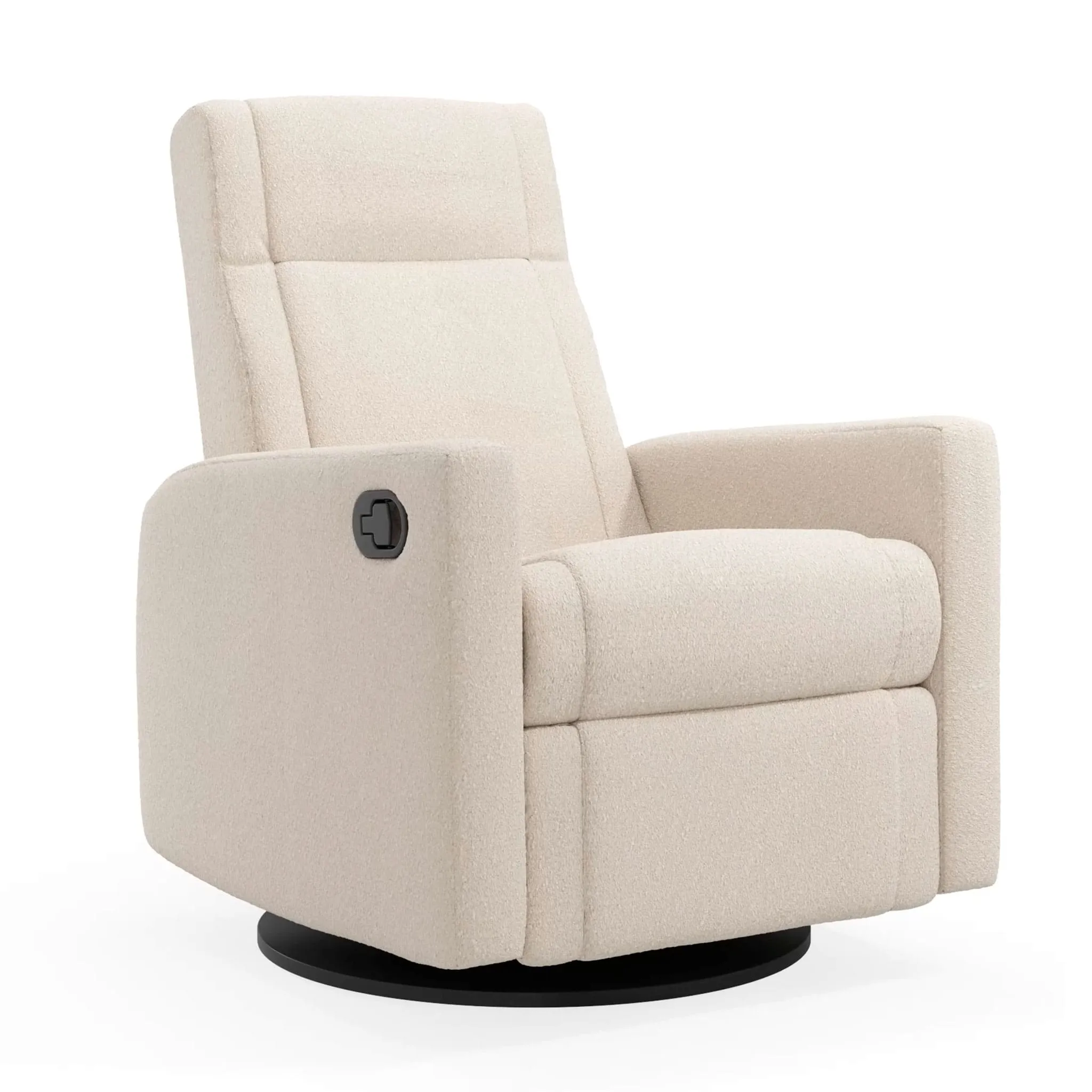 Jaymar BB Fauteuil Berçant et Pivotant Nelly - Beyond Sheep Crème  Noir