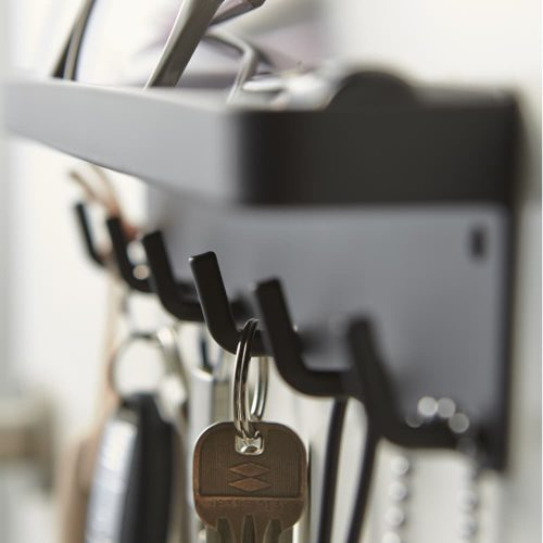 Magnetische sleutelhouder metaal Magnetische sleutelhouder zwart