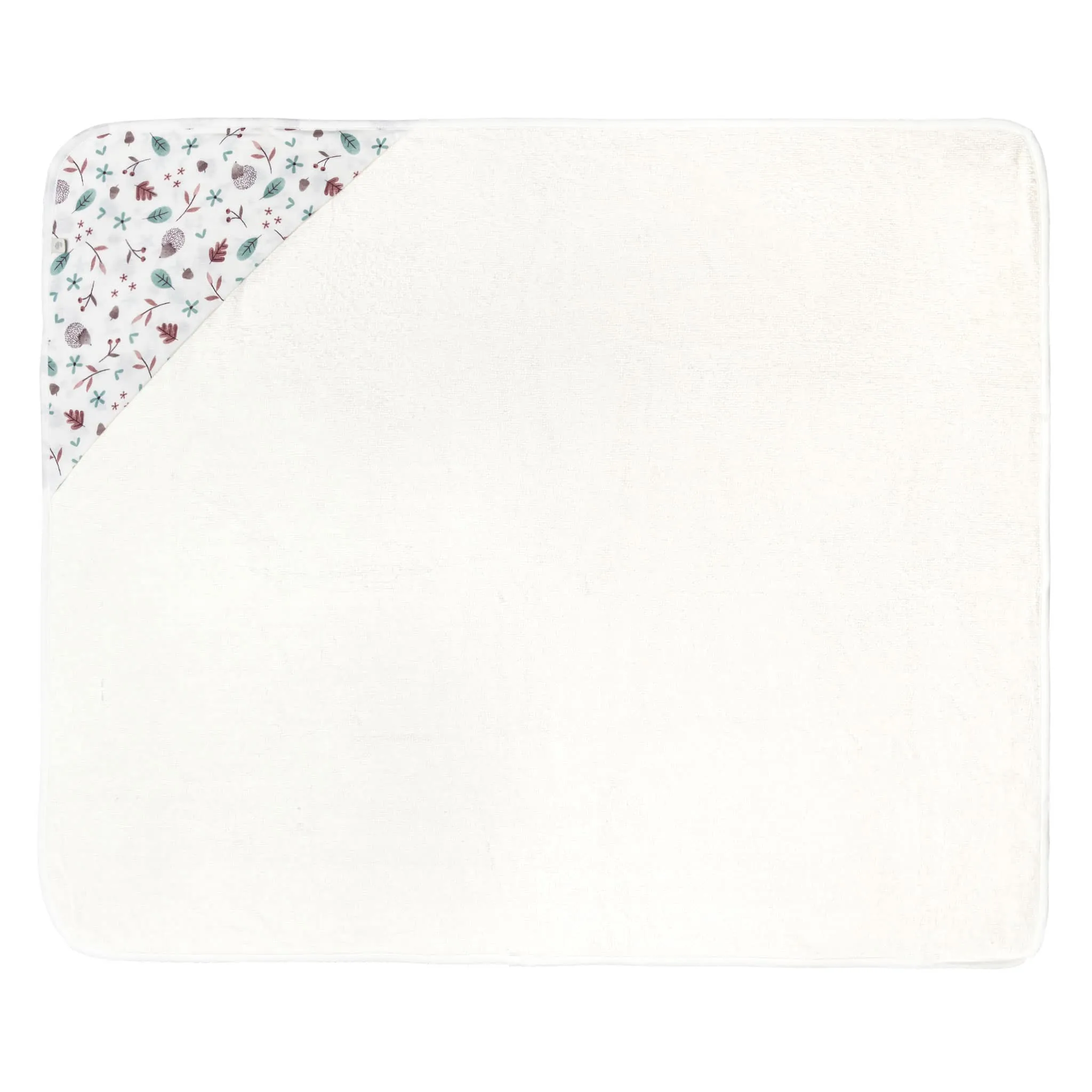 Perlimpinpin Serviette Capuchon Bambou - Hérisson