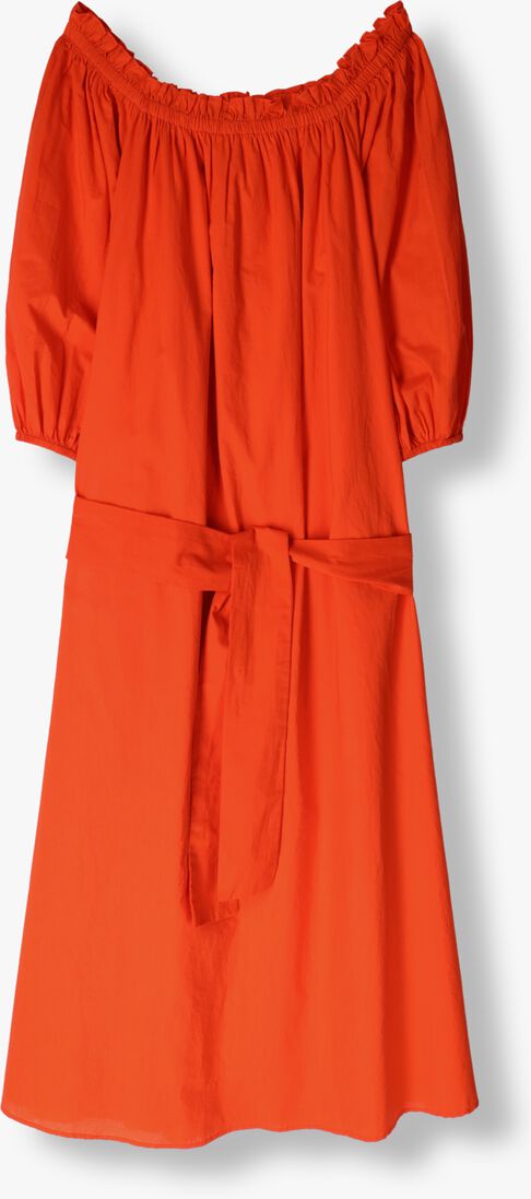 NOTRE-V oranje notre-v maxi jurk nv-danya off shoulder dress