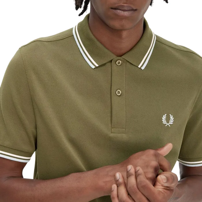 Fred Perry Twin Tipped Polo Heren