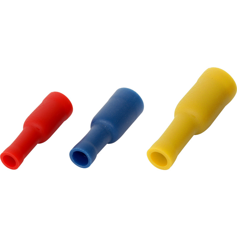 Rondstekerhuls 6mm geel