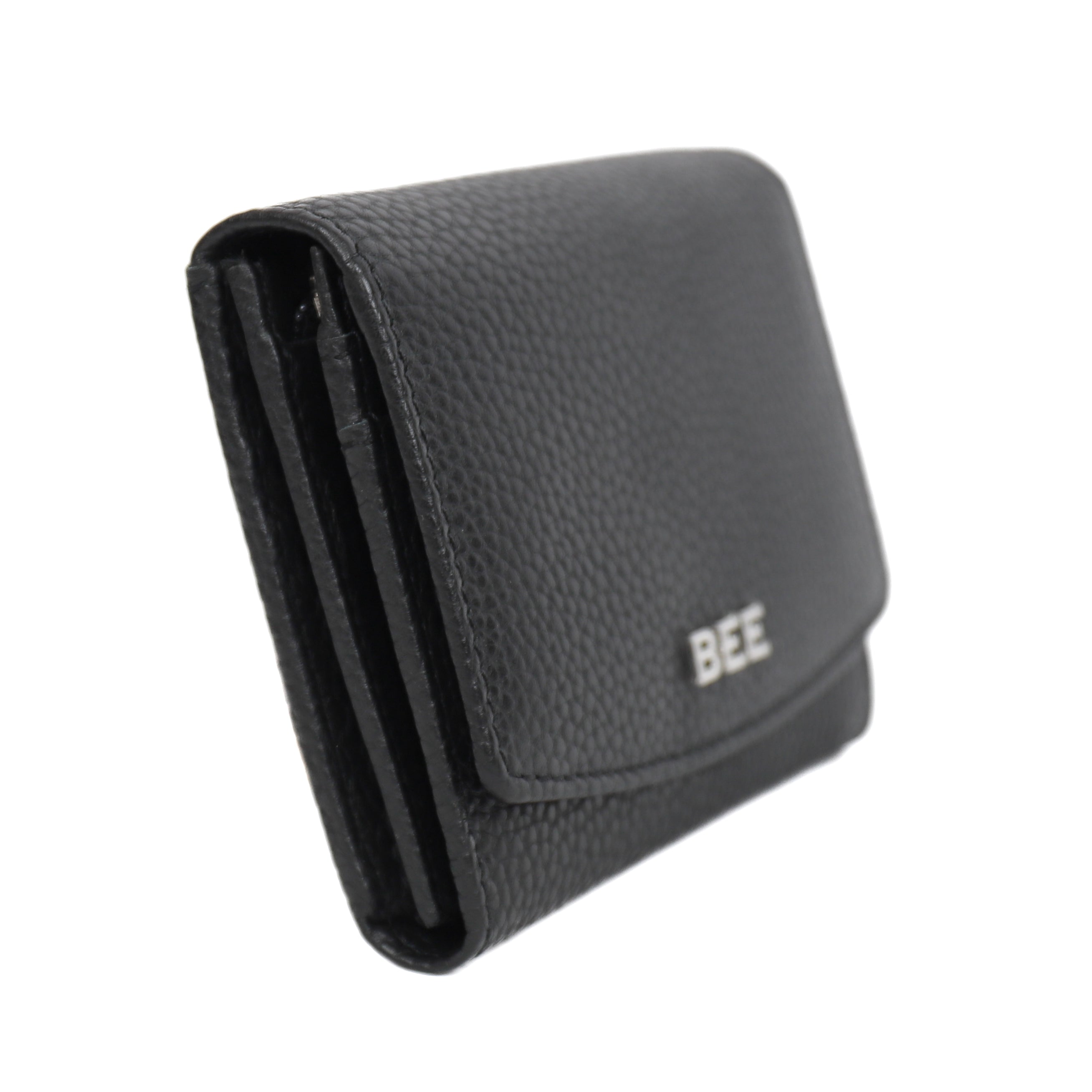 Overslag portemonnee 'Rosy' Black Black