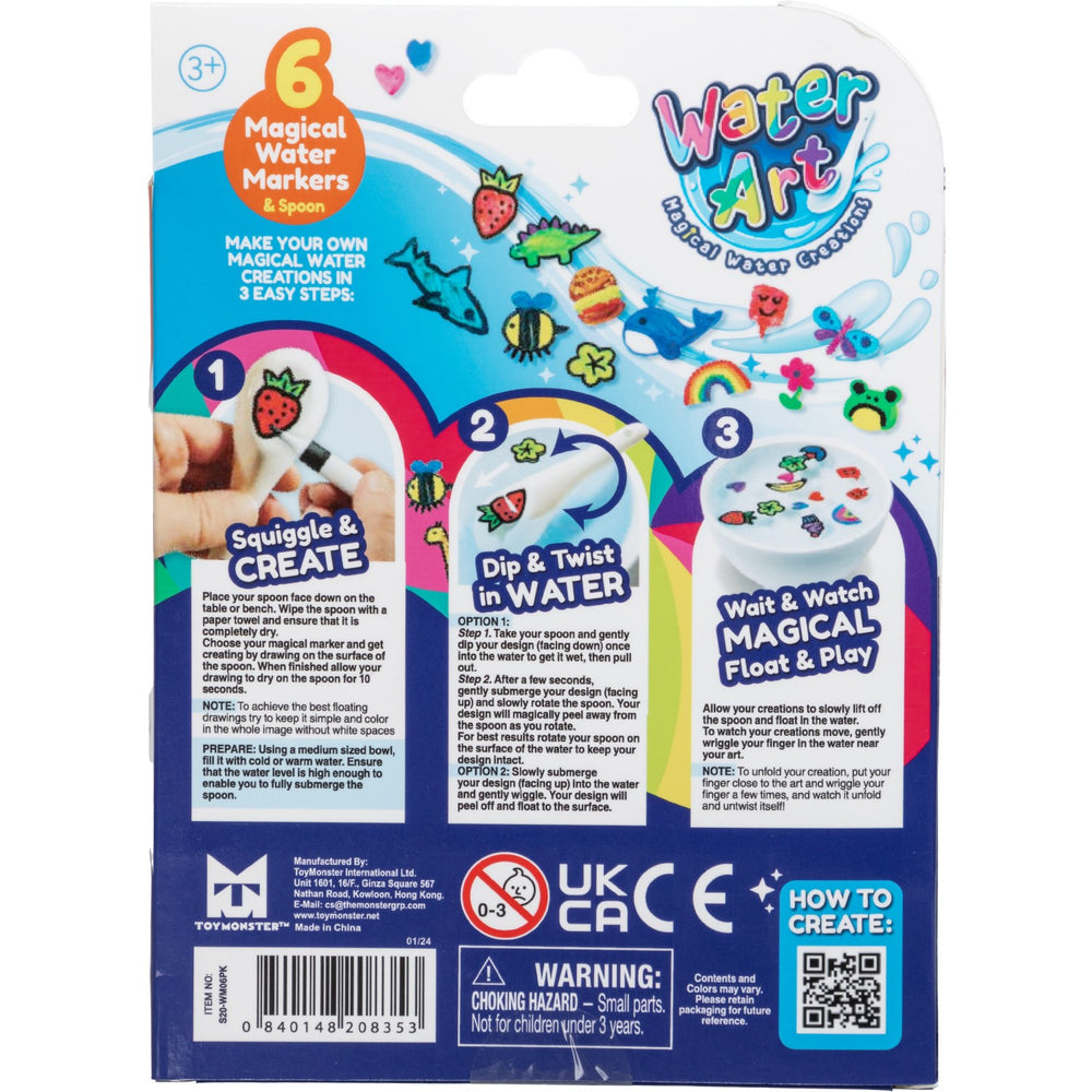Køb Water Art Sæt Med 6 Tuscher