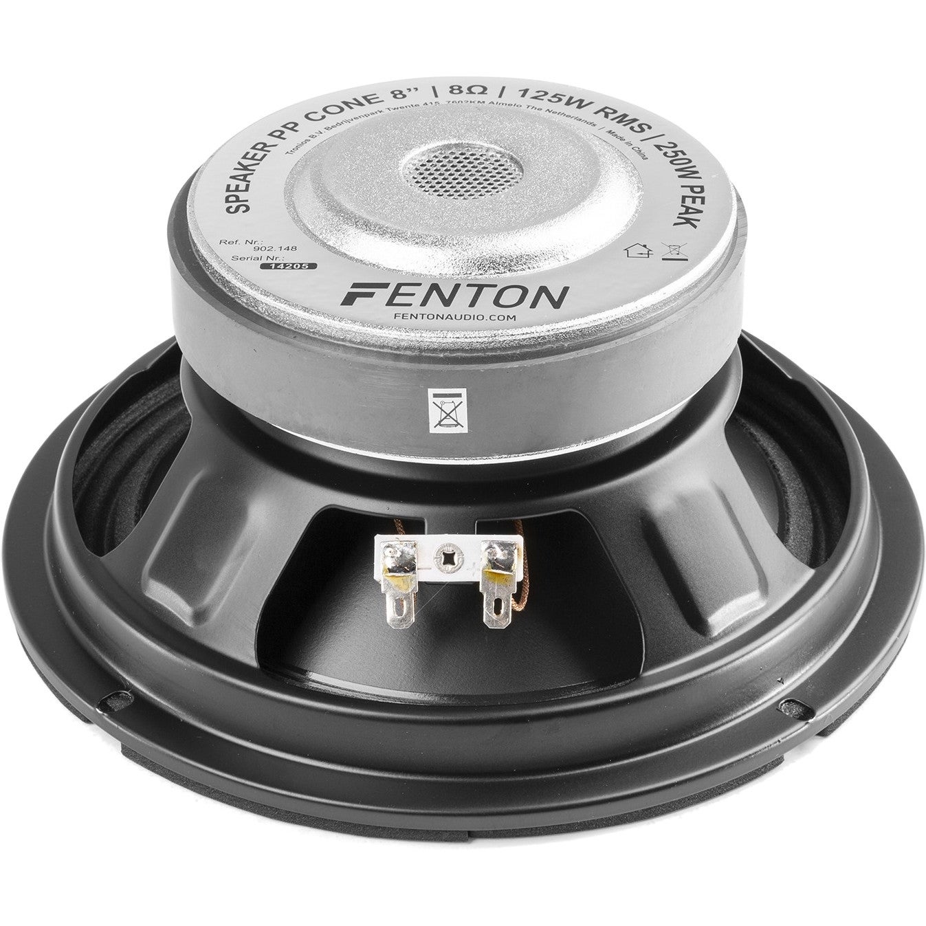 Fenton WP20 8 inch basluidspreker 125 WRMS