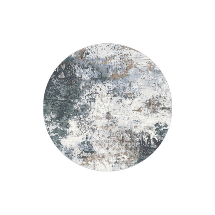 Rond modern vloerkleed - Anthony 7656 | Abstract