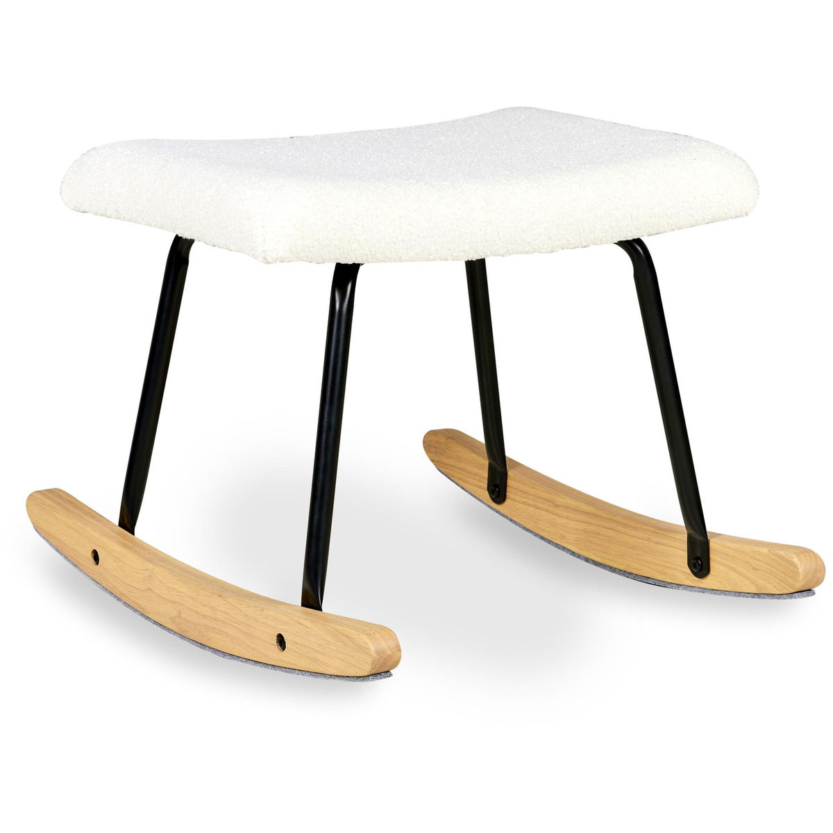 QuaxQuax   Hocker für Schaukelstuhl Basic und Nordic sheep cream