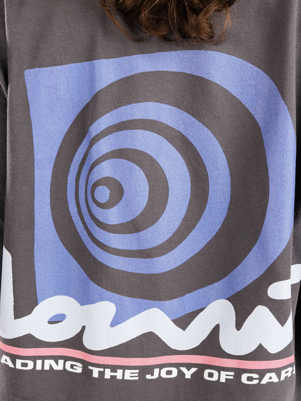 Donut Spreading The Joy T-Shirt charcoal