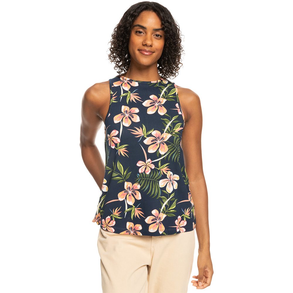 Roxy Better Than Ever Printed Top Damen blau