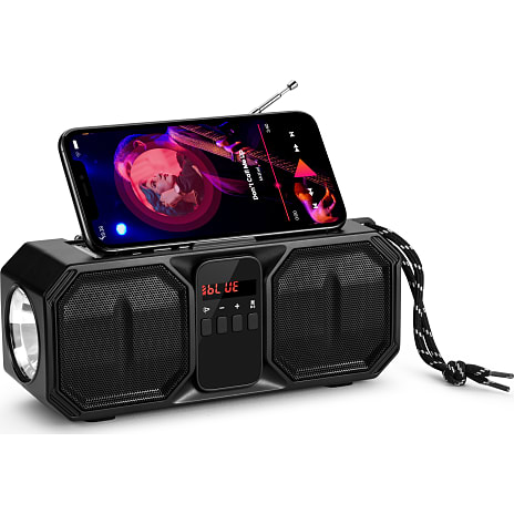 Denver BTG-158 batteridrevet Bluetooth højtaler med solpanel