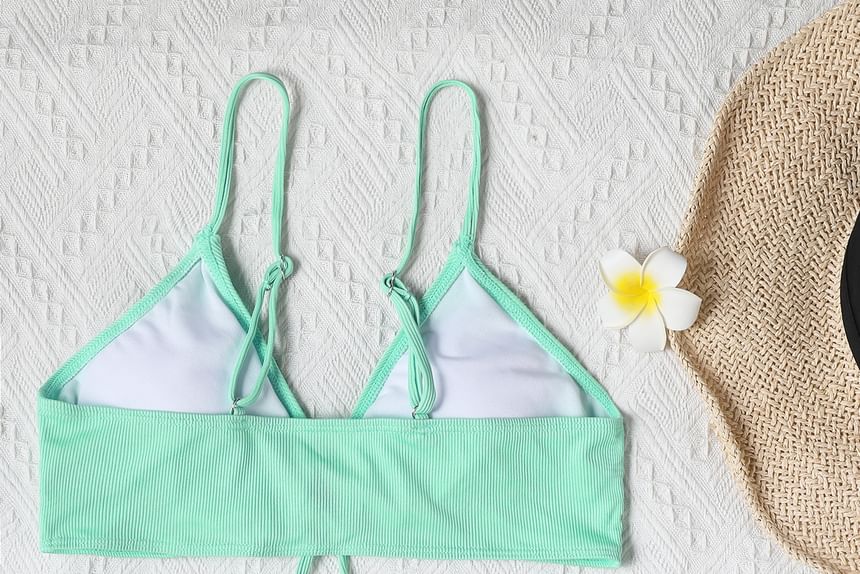 Serendo - Set: Effen bikinitop + broekje