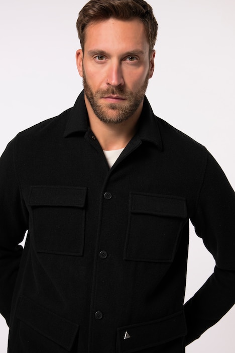 JP AWARE Fieldjacket, wasserabweisend, recycelte Materialien mit Wolle, bis 7 XL