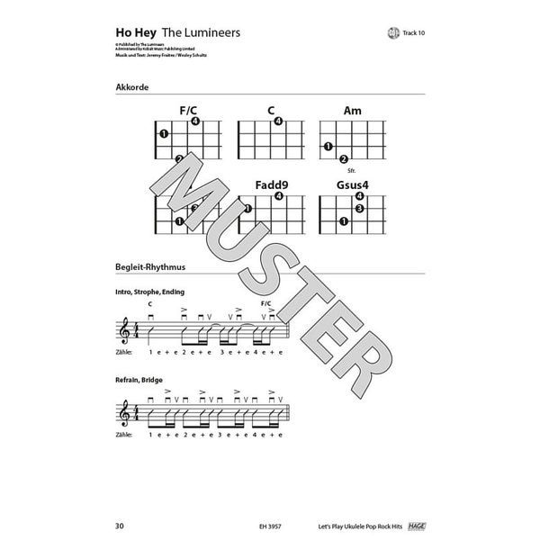 Hage Musikverlag Let's Play Ukulele Hits