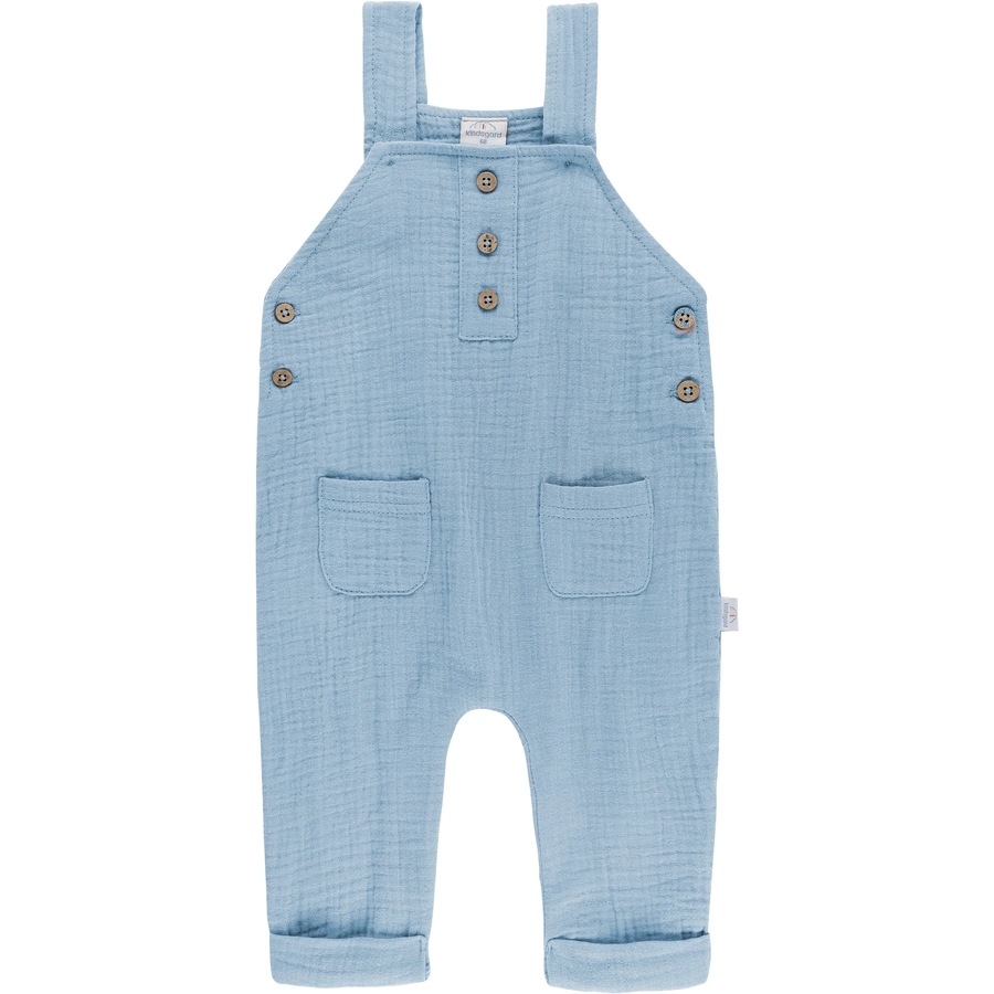 kindsgard Musselin Latzhose himma blau