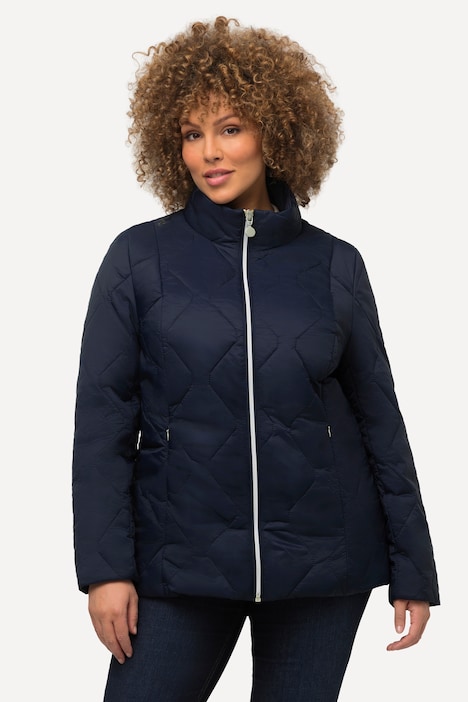 HYPRAR Steppjacke, wasserabweisend, A-Linie, Stehkragen