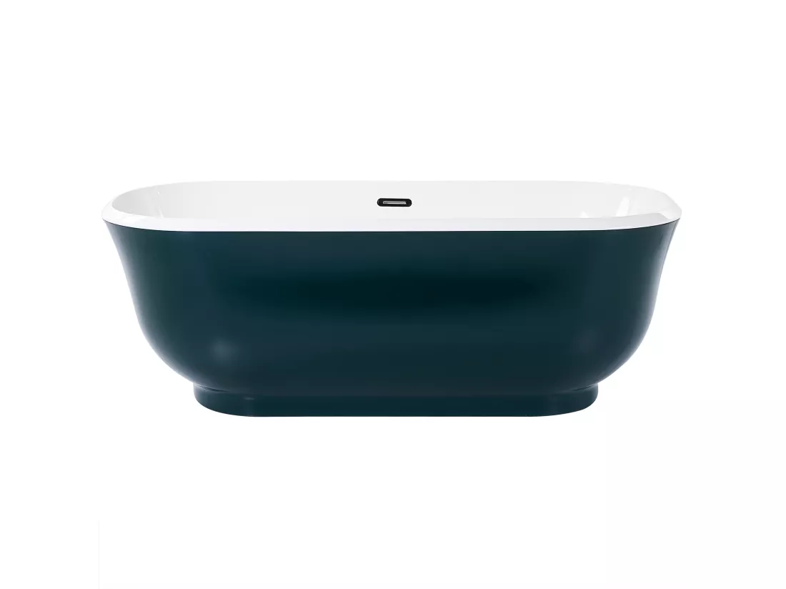 Baignoire îlot verte 170 x 77 cm TESORO