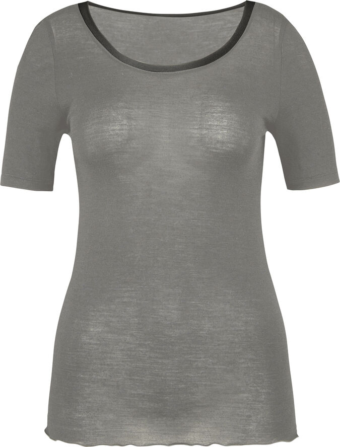 Calida DAMEN Top kurzarm Platin melé_