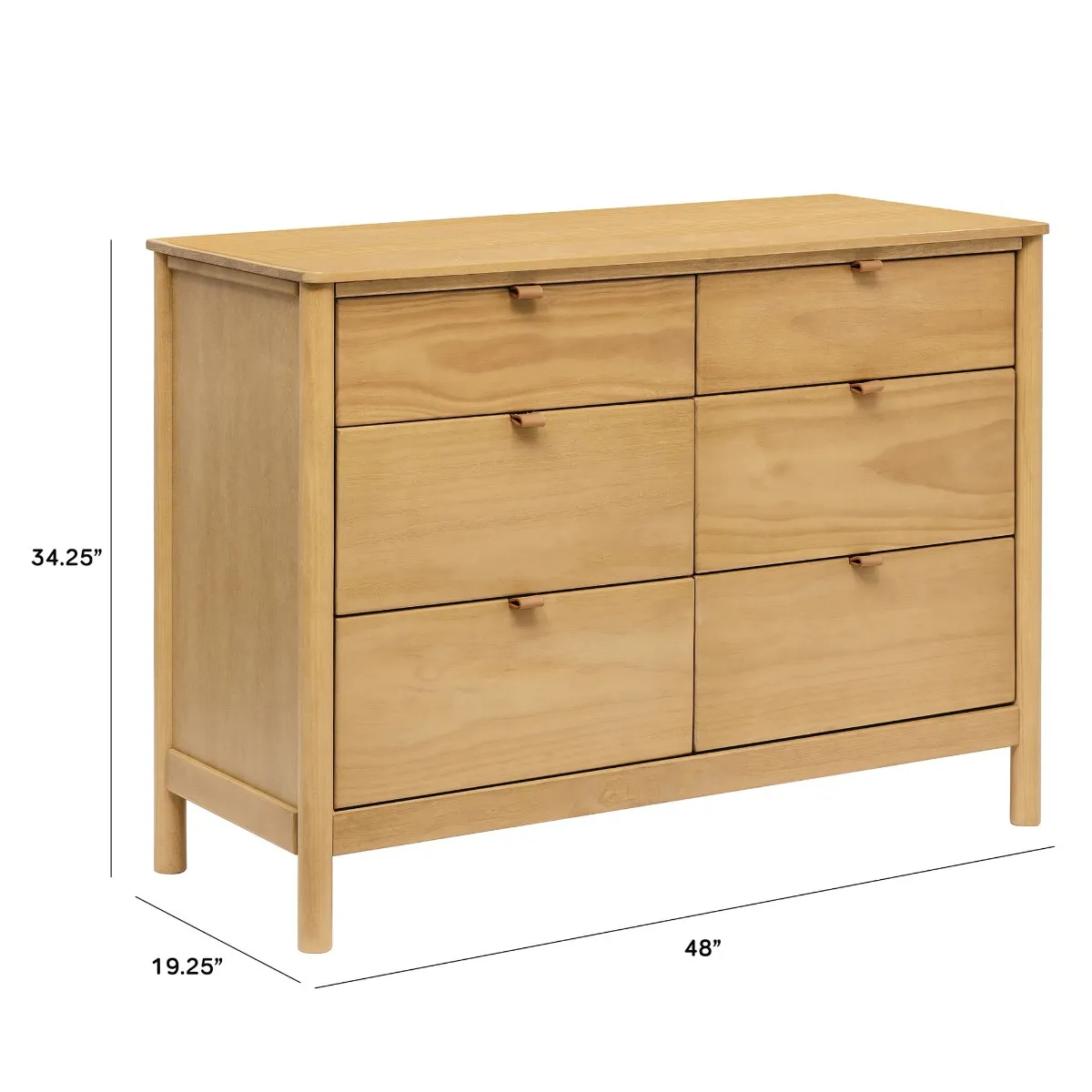 Babyletto Bureau 6 Tiroirs Bondi - Miel