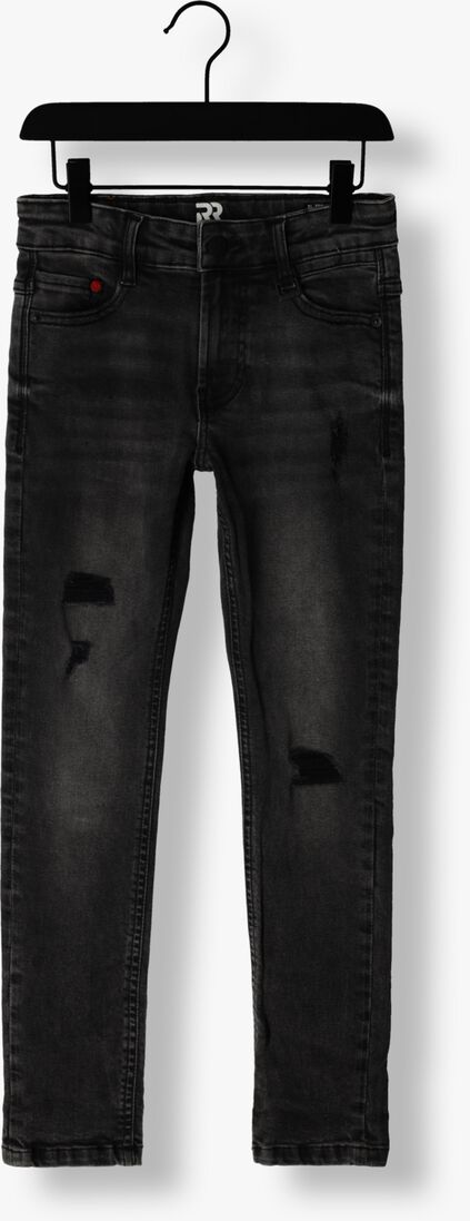 RETOUR donkergrijze retour skinny jeans tobias grey distressed