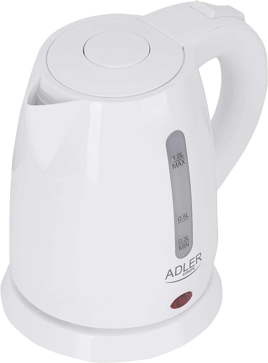 bouilloire électrique de 1L 1600W blanc Adler