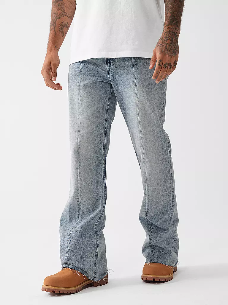 KARL KANI Jeans Flared Fit hellblau