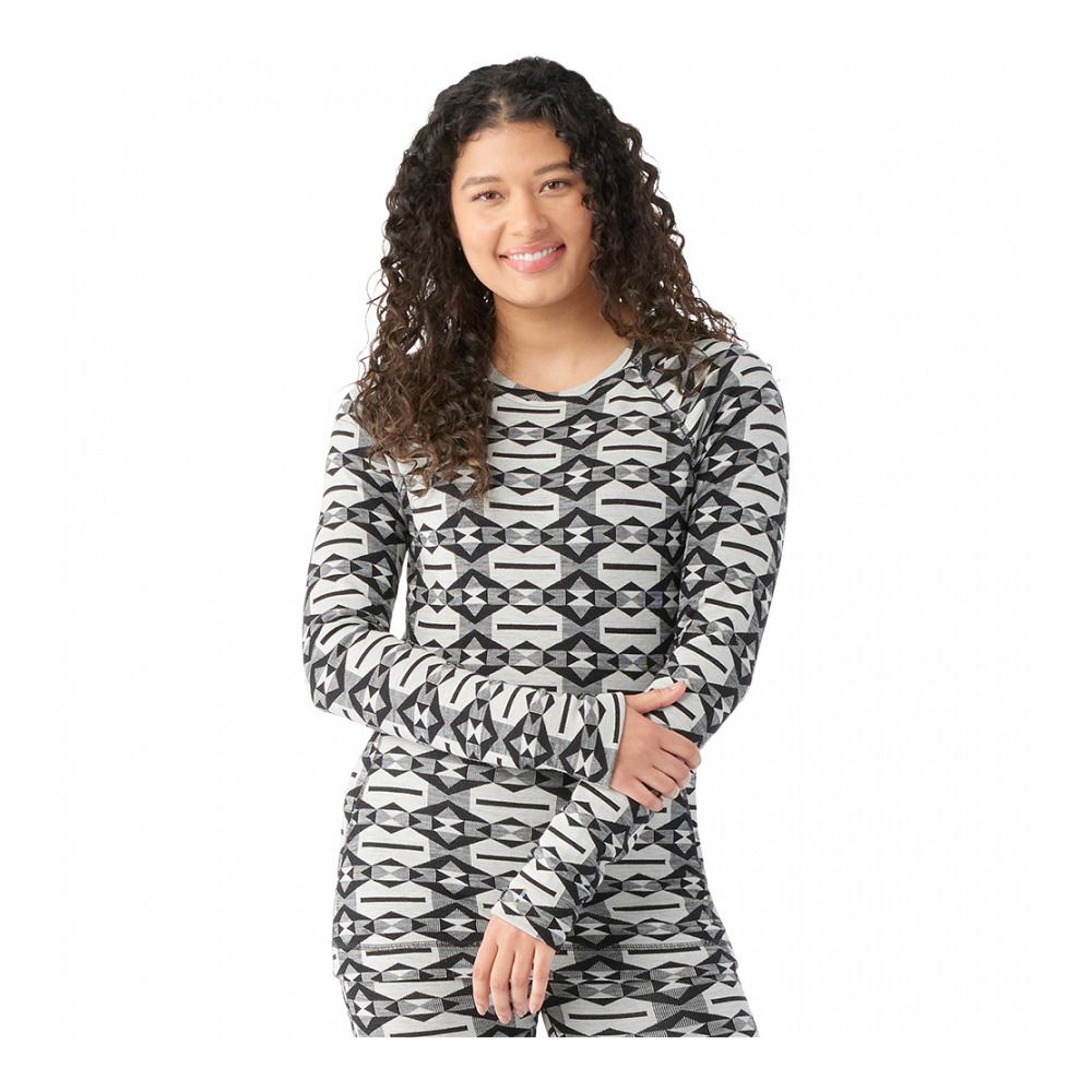 Smartwool CLASSIC THERMAL MERINO CREW - Sous-couche Femme black
