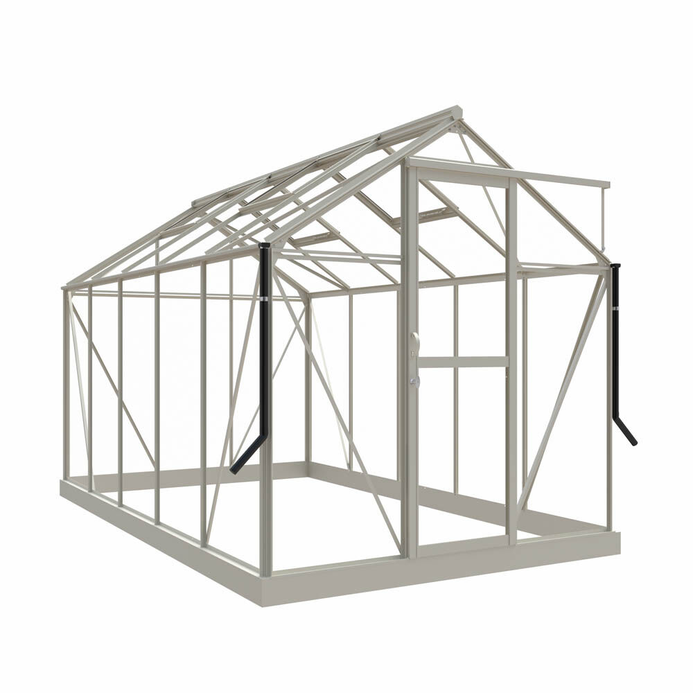 Royal Well Mary III - Tuinkas - Wit - 241x212x360 cm - Veiligheidsglas