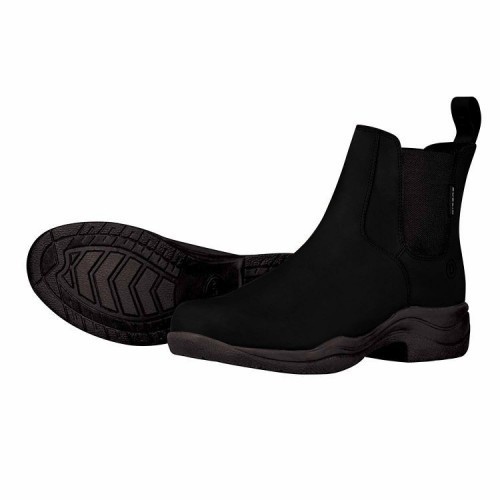 Botas femininas Venturer III em couro, pretas
