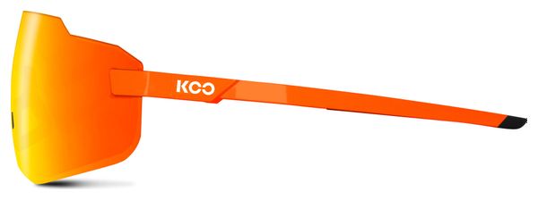 Lunettes KOO Supernova Orange Fluo - Verres Rouge Miroir