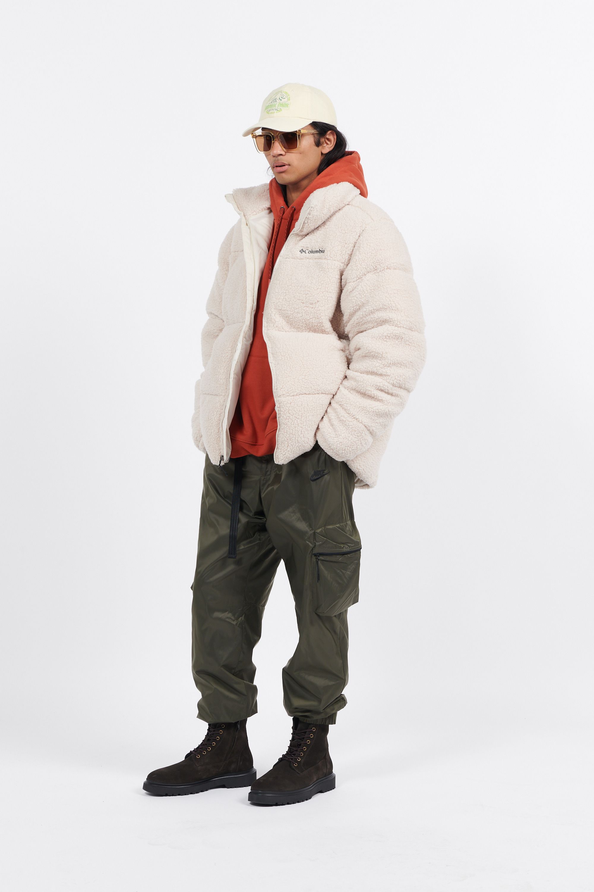 MAISON LABICHE Casquette BEAUMONT LOGO Beige