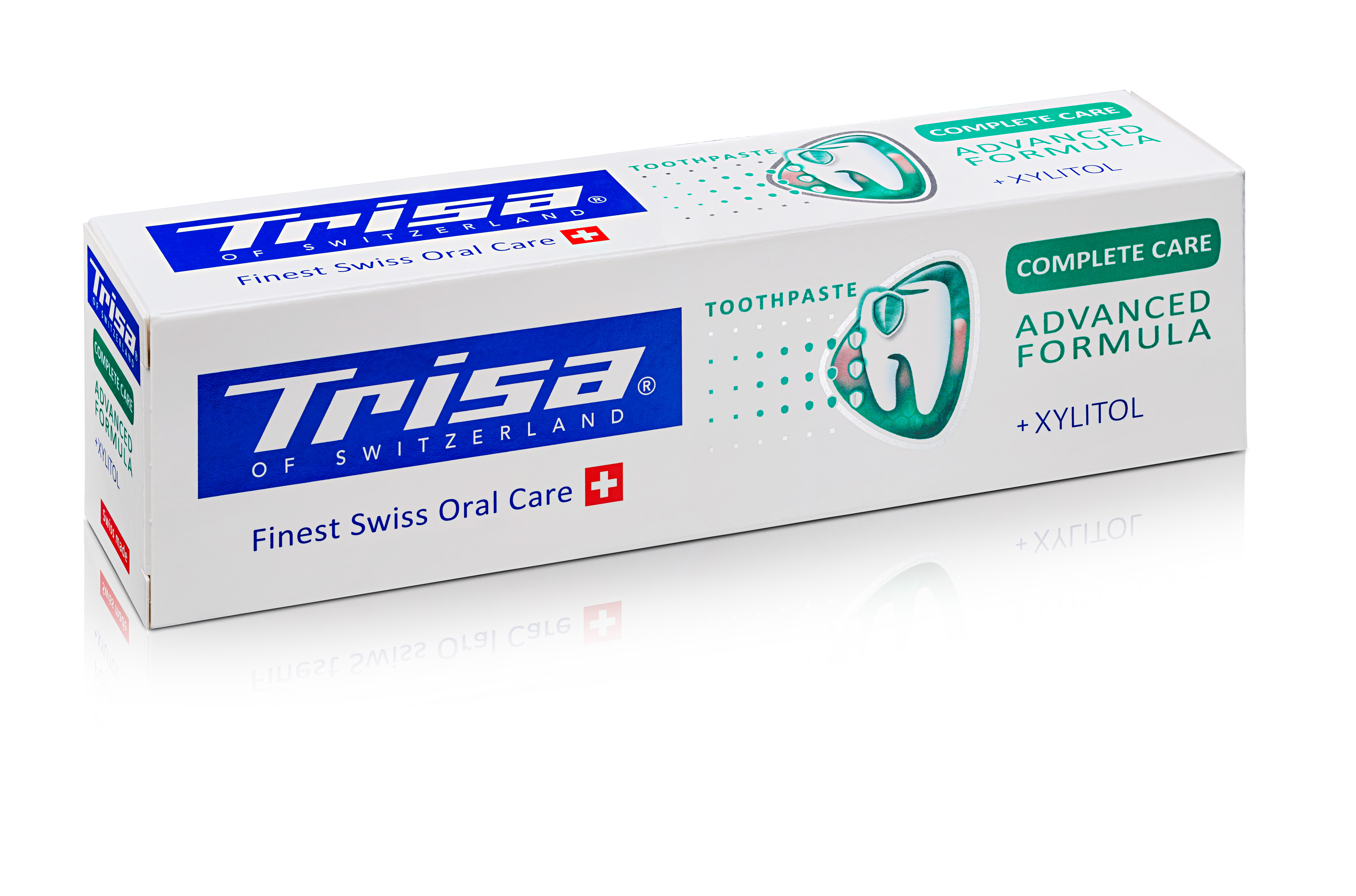 TRISA Zahnpasta Complete Protection Paste Swiss Herbs Tb 75 ml