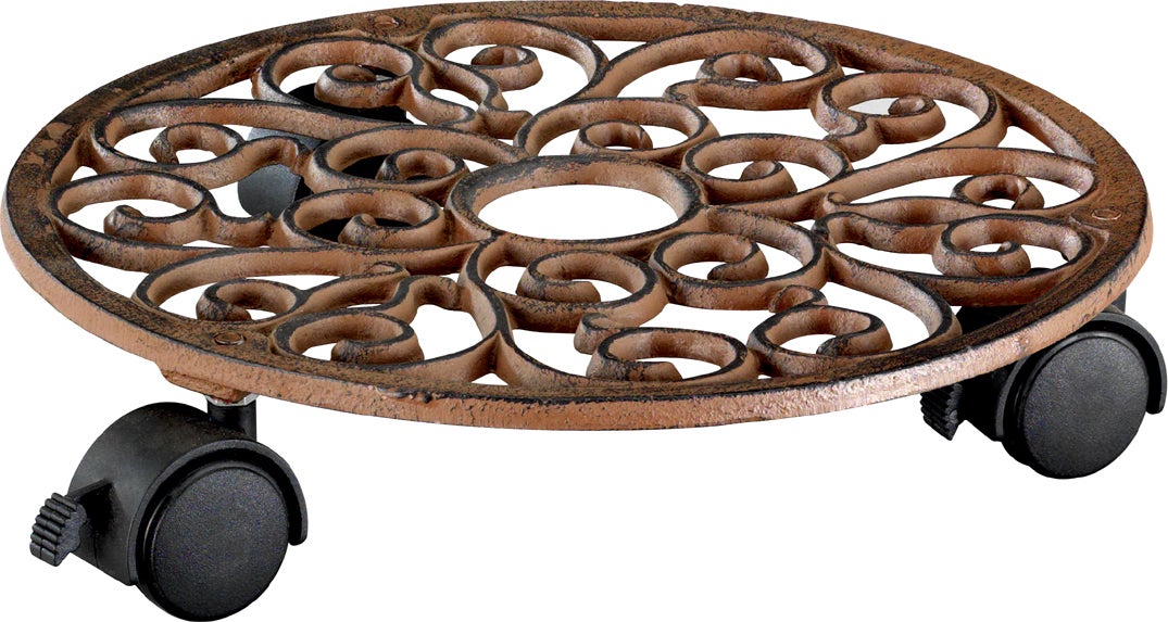 Trolley Multi Antiek 29 x 29 x 6,4 cm bruin